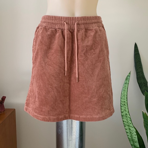 Country Road Dresses & Skirts - Country Road corduroy skirt clay colour